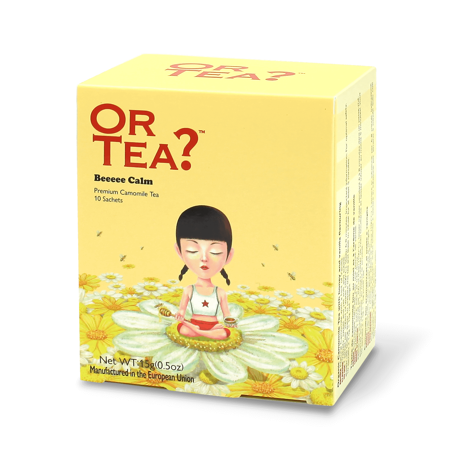 Or Tea 10 sachets in a box beeeee calm
