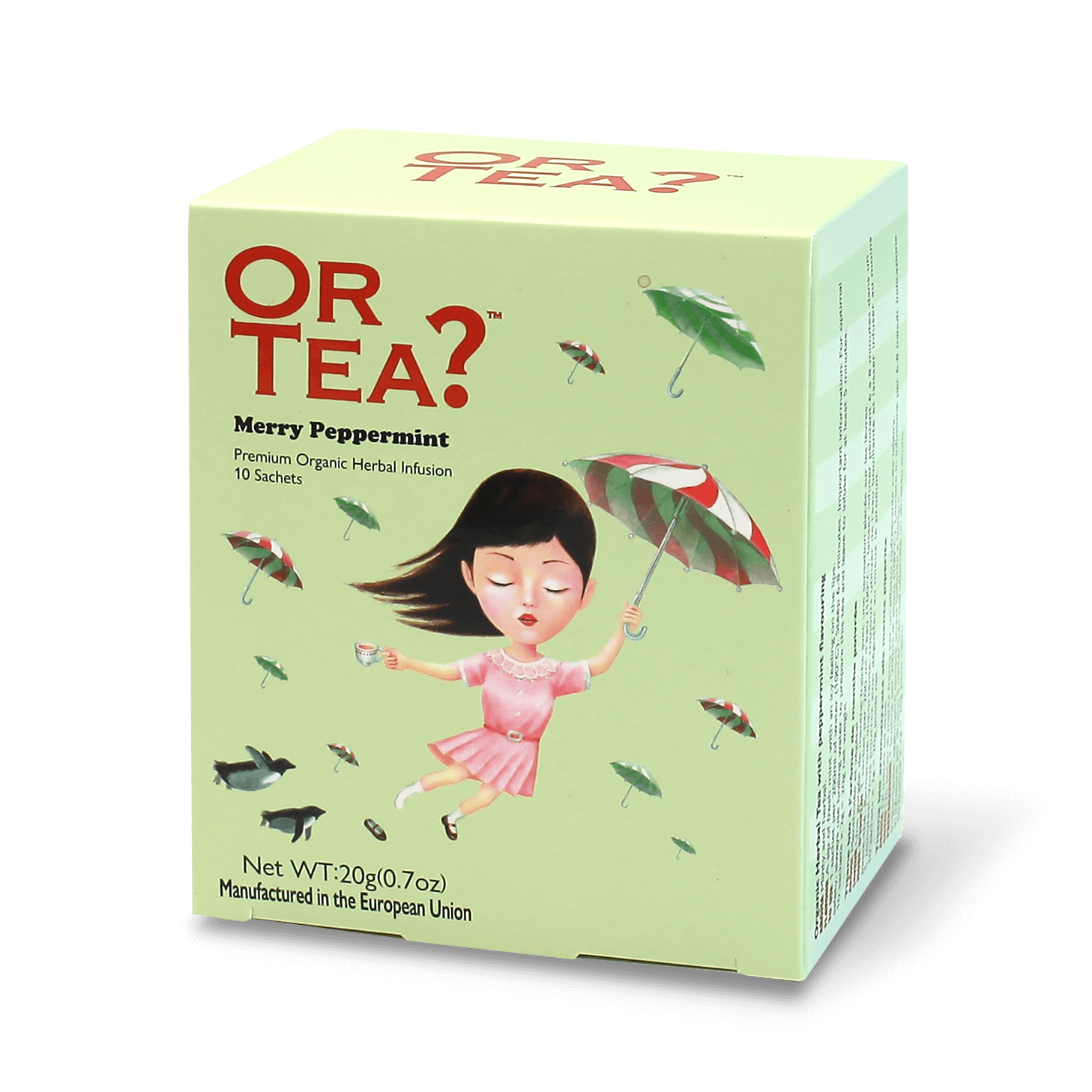 Or Tea 10 sachets in a box merry peppermint