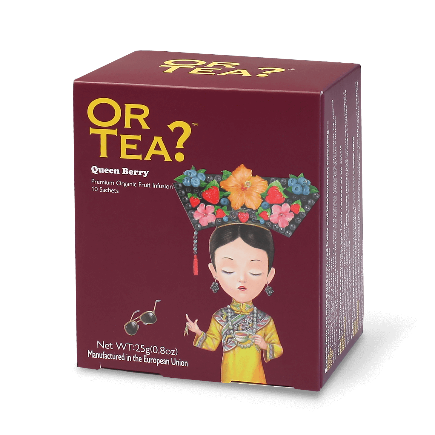 Or Tea 10 sachets in a box queen berry