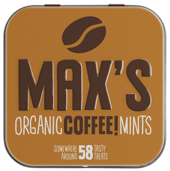 Max’s organic coffee mints 35gr