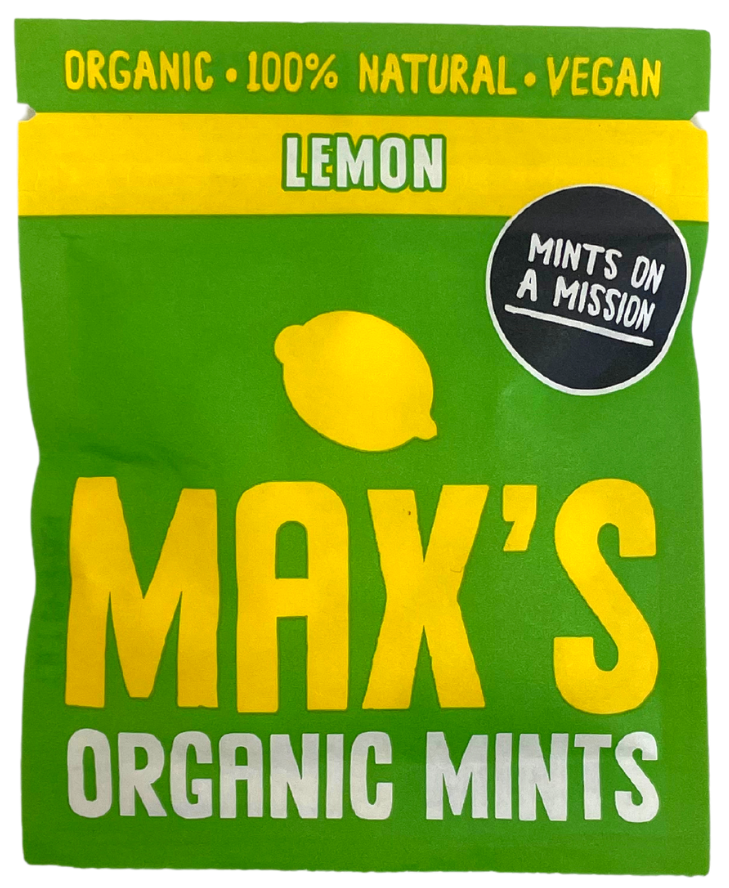 Max’s organic lemon mints 17gr