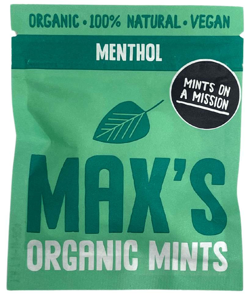 Max’s organic menthol mints 17gr