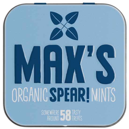 Max’s organic spear mints 35gr
