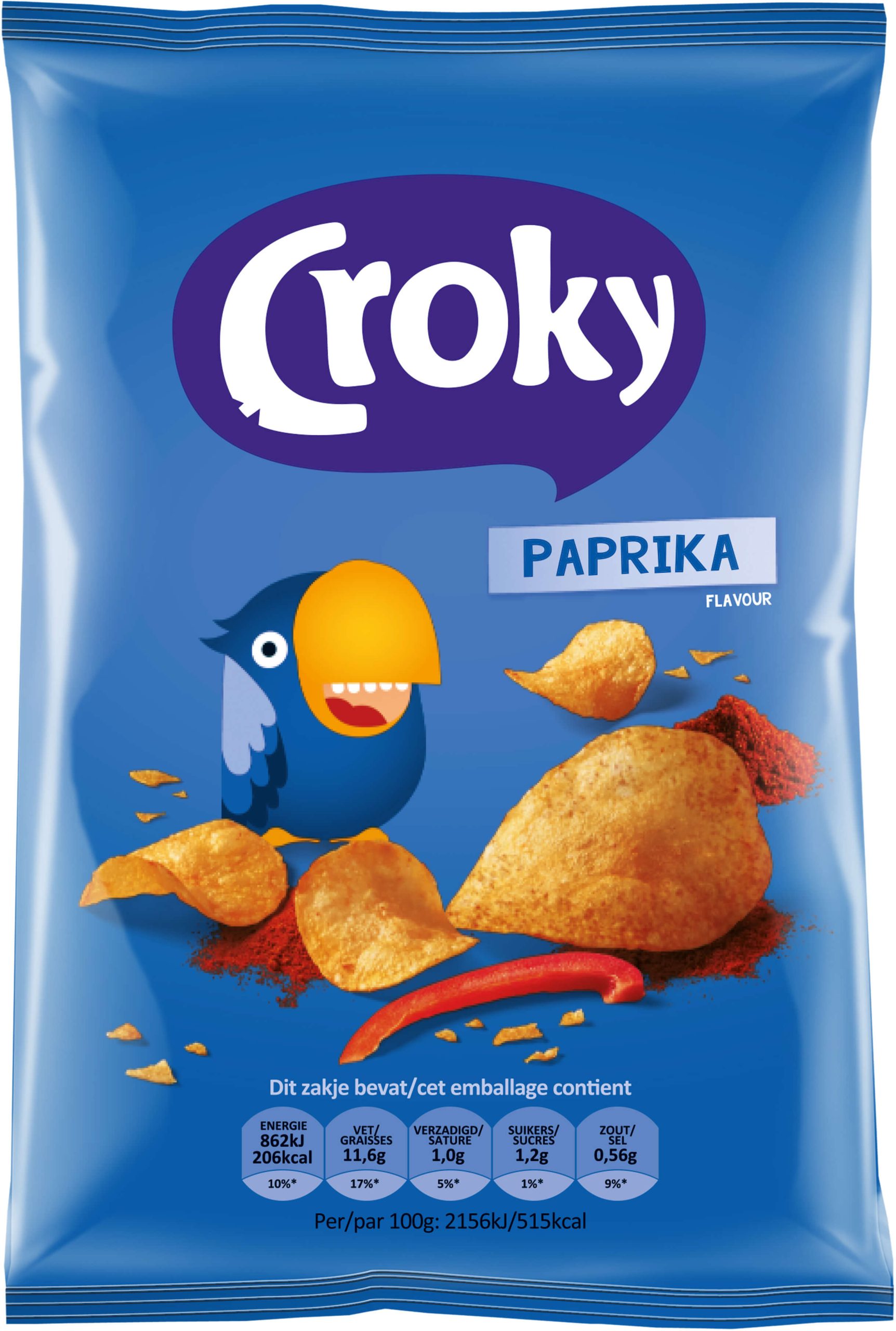 Croky chips paprika (20st)