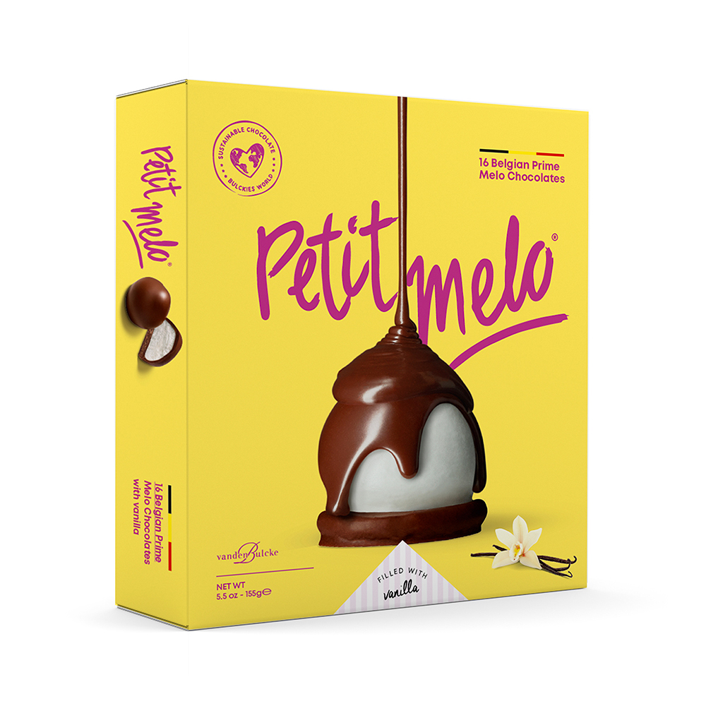 Petit melo melkchocolade vanille 155 gr (16 stuks)